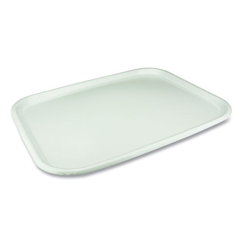 Laminated Serving Trays, 18 X 14 X 0.91, White, 100-carton