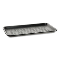 Supermarket Trays, #10s, 10.88 X 5.88 X 0.69, Black, 500-carton