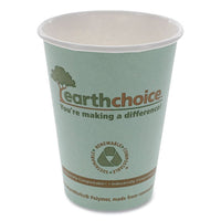 Earthchoice Hot Cups, 16 Oz, Green, 1,000-carton