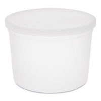 Delitainer Microwavable Container Bulk, Natural, 64 Oz, 4.5 X 4.5 X 6.35, 120-carton