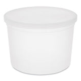 Delitainer Microwavable Container Bulk, Natural, 64 Oz, 4.5 X 4.5 X 6.35, 120-carton