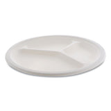 Earthchoice Compostable Fiber-blend Bagasse Dinnerware, Plate, 6" Diameter, Natural, 1,000-carton