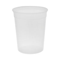 Newspring Delitainer Microwavable Container, 32 Oz, 4.55 X 4.55 X 5.55, Natural, Plastic, 480/carton