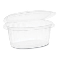 Earthchoice Pet Hinged Lid Deli Container, 7.31 X 5.88 X 3.25, 32 Oz, 1-compartment, Clear, 280-carton