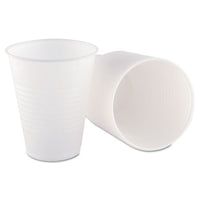 Translucent Plastic Cups, 16 Oz, Clear, 80-pack, 12 Packs-carton