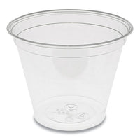 Earthchoice Recycled Clear Plastic Cold Cups, 9 Oz, 975-carton