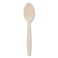 Earthchoice Psm Cutlery, Heavyweight, Spoon, 5.88", Tan, 1,000-carton