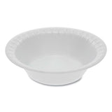 Unlaminated Foam Dinnerware, Bowl, 5 Oz, 4.5" Diameter, White, 1,250-carton