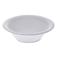 Unlaminated Foam Dinnerware, Bowl, 6" Diameter, 12 Oz, White, 1,000-carton