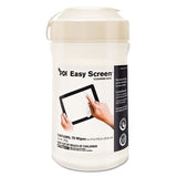 Pdi Easy Screen Cleaning Wipes, 9 X 6, White, 70-pack