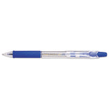 R.s.v.p. Rt Retractable Ballpoint Pen, Medium 1mm, Blue Ink, Clear Barrel, Dozen