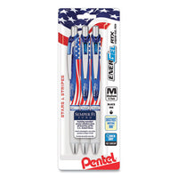 Pen,stars,stripes,3-pk