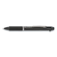 Energel 3 Multi-color Gel Pen, Retractable, Fine 0.5 Mm, Black-blue-red Ink, Gray Barrel