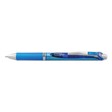 Energel Rtx Retractable Gel Pen, Fine 0.5 Mm, Violet Ink, Silver-violet Barrel