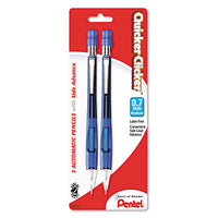 Pencil,qrclkr,.7 Ast 2-pk