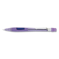 Quicker Clicker Mechanical Pencil, 0.7 Mm, Hb (#2.5), Black Lead, Transparent Violet Barrel