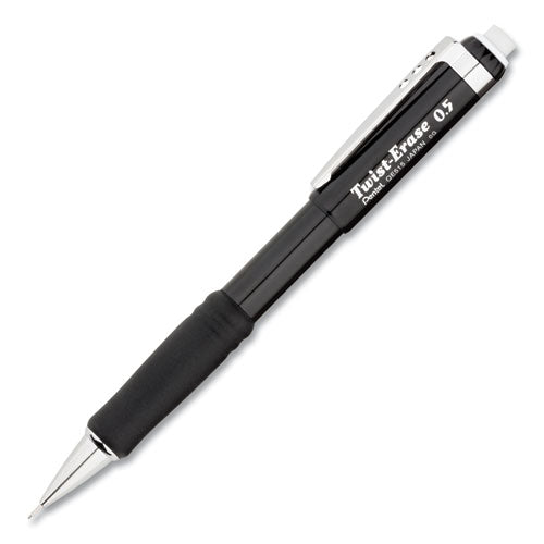 Twist-erase Iii Mechanical Pencil, 0.5 Mm, Hb (#2.5), Black Lead, Green Barrel