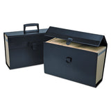 Letter-legal Expanding Organizer, 15" Expansion, 19 Sections, 1-19-cut Tab, Legal Size, Black