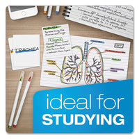Ruled Mini Index Cards, 3 X 2 1-2, White, 200-pack