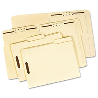 Top Tab 2-fastener Folder, 1-3-cut Tabs, Letter Size, Manila, 50-box