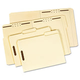 Top Tab 2-fastener Folder, 1-3-cut Tabs, Letter Size, Manila, 50-box