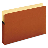 Standard Expanding File Pockets, 1.75" Expansion, Legal Size, Red Fiber, 25-box