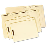 Top Tab 2-fastener Folder, 1-3-cut Tabs, Legal Size, Manila, 50-box