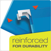Ready-tab Extra Capacity Reinforced Colored Hanging Folders, Legal Size, 1-6-cut Tab, Assorted, 20-box