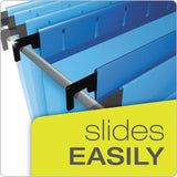 Surehook Reinforced Extra-capacity Hanging Box File, Legal Size, 1-5-cut Tab, Blue, 25-box