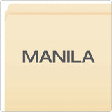 Manila File Folders, Straight Tab, Letter Size, 100-box