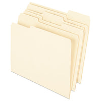 Earthwise By 100% Recycled Manila File Folders, 1-3-cut Tabs, Legal Size, 100-box