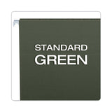 Hanging File Folder Combo Kit, Letter Size, 1-5-cut Tab, Standard Green, 25 Hanging-50 Interior Folders