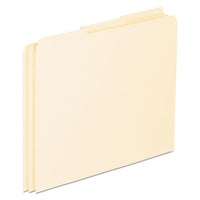 Blank Top Tab File Guides, 1-3-cut Top Tab, Blank, 8.5 X 11, Manila, 100-box