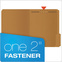 Kraft Folders With One Fastener, 1-3-cut Tabs, Letter Size, Kraft, 50-box