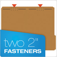 Kraft Folders With Two Fasteners, 1-3-cut Tabs, Legal Size, Kraft, 50-box