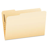 Manila Folders With One Fastener, 1-3-cut Tabs, Legal Size, 50-box