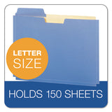 File Folder Pocket, 0.75" Expansion, Letter Size, Assorted, 10-pack