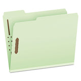 Heavy-duty Pressboard Folders W- Embossed Fasteners, Legal Size, Blue, 25-box