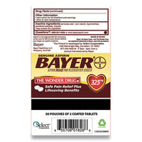 Aspirin Tablets, Two-pack, 50 Packs-box