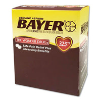 Aspirin Tablets, Two-pack, 50 Packs-box
