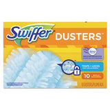 Dusters Starter Kit, Dust Lock Fiber, 6" Handle, Blue-yellow