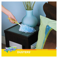 Dusters Starter Kit, Dust Lock Fiber, 6" Handle, Blue-yellow