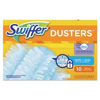 Refill Dusters, Dust Lock Fiber, Light Blue, Unscented, 10-box