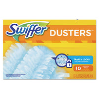 Refill Dusters, Dust Lock Fiber, Light Blue, Unscented, 10-box