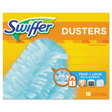 Refill Dusters, Dustlock Fiber, Light Blue, Lavender Vanilla Scent,10-bx,4bx-ctn