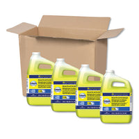 Manual Pot-pan Dish Detergent, Lemon, 4-carton