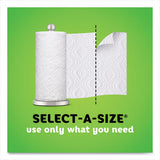 Select-a-size Kitchen Roll Paper Towels, 2-ply, White, 5.9 X 11, 74 Sheets-single Plus Roll, 8 Rolls-carton