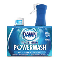 Platinum Powerwash Dish Spray, Free & Clear, Unscented, 16 Oz Spray Bottle