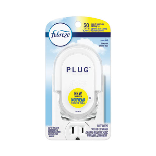 Plug Air Freshener Warmer, 2.5" X 3" X 4", Off White, 4-carton