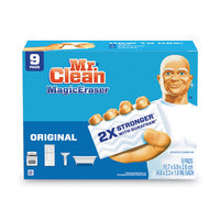 Magic Eraser, 4.6 X 2.4, 0.7" Thick, White, 9-pack
